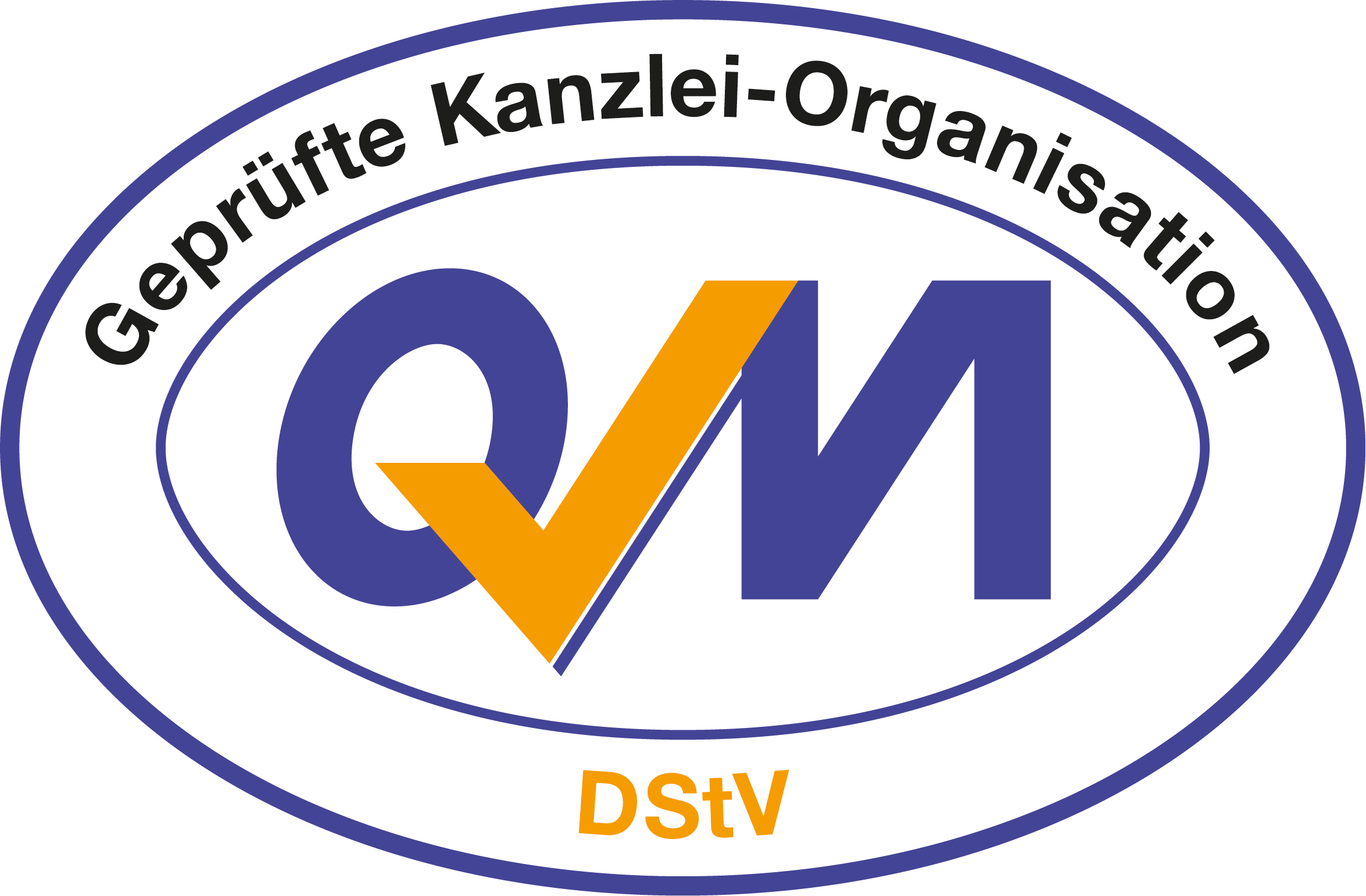 Logo: Geprüfte Kanzlei-Organisation - 